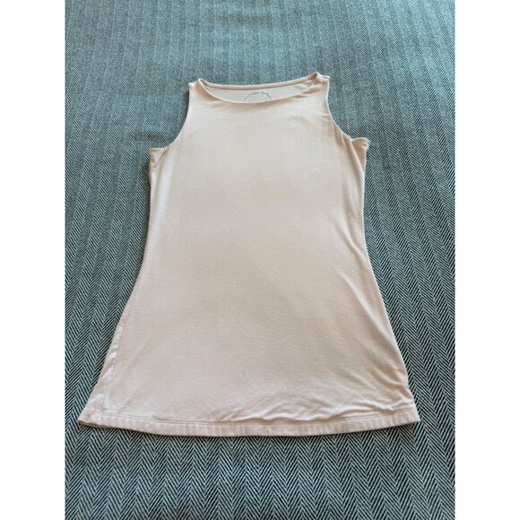 INC Light Pink Sleeveless Tank Top XS Rayon & Spandex Blend - Picture 3 of 9